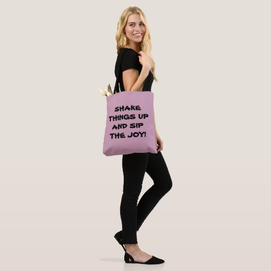 Inspirerend Tas! Tote Bag (Op model)