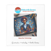 Inspirerend Teacher Technology Notitieblok (Voorkant)