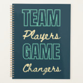 Inspirerend Team Kantoor Personeel Corporate Planner (Voorkant)