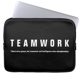 Inspirerend teamlid Motivatie Laptop Sleeve