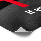 Inspirerend teamlid Motivatie Poster (Hoek)