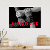 Inspirerend teamlid Motivatie Poster (Keuken)