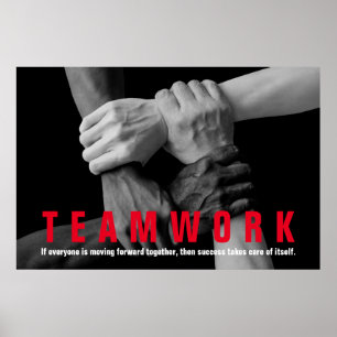 Inspirerend teamlid Motivatie Poster