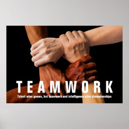 Inspirerend teamlid Motivatie Poster