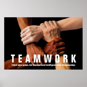 Inspirerend teamlid Motivatie Poster