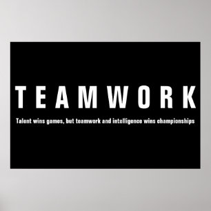 Inspirerend teamlid Motivatie Poster