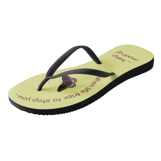 Inspirerend Teenslippers - Beweging (Schuin)