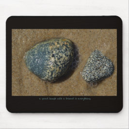 Inspirerend tekst en foto. muismat