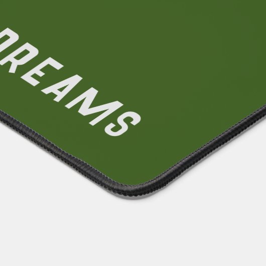 Inspirerend tekst Quote Mannen Bureaumat (Hoek)