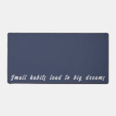 Inspirerend tekst Quote Mannen Bureaumat (Voorkant)