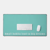 Inspirerend tekst Quote Mannen Bureaumat (Keyboard & Muis)