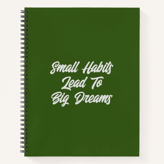 Inspirerend tekst Quote Mannen Notitieboek (Voorkant)