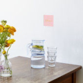 Inspirerend tekst roze goud of zilver vormen folie afdrukken (Laag (Keuken))