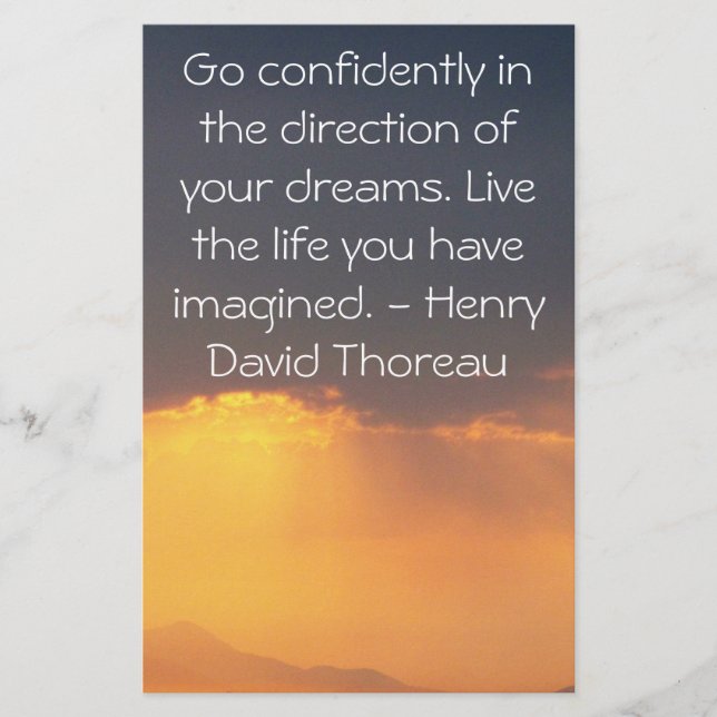 Inspirerend Thoreau-prijsopgave (Voorkant)
