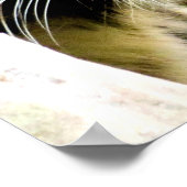 Inspirerend tijgervertrouwenslijst poster (Hoek)