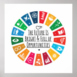Inspirerend Toekomst Poster – Motivatie Muurkunst