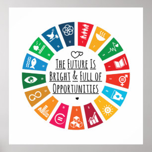 Inspirerend Toekomst Poster – Motivatie Muurkunst