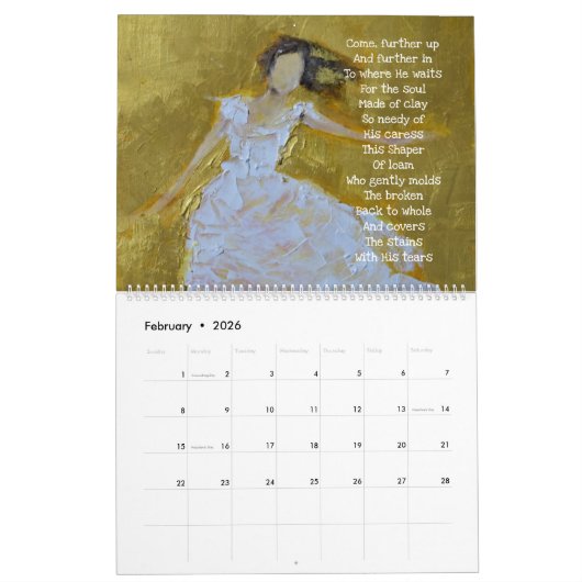 Inspirerend toewijding kalender (Feb 2026)