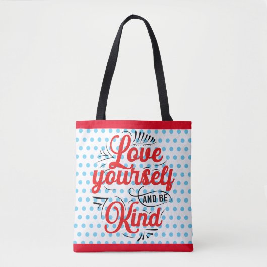 Inspirerend Tote Bag (Voorkant)