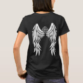 Inspirerend Tower of Angels Dubbelzijdig T-shirt (Achterkant)