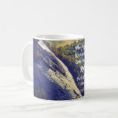 Inspirerend troostende Psalmen Schrift Koffiemok (Voorkant links)