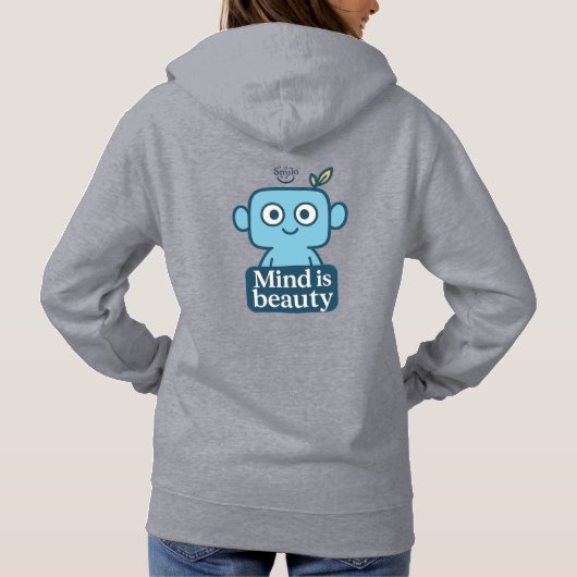 Inspirerend trui Hoodie - Smilo personage (Achterkant)