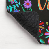 Inspirerend Trust Zwarte Bloemen Inspirivity Muismat (Hoek)