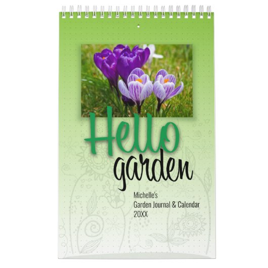 Inspirerend Tuinnotities & Planner 2024 Foto Kalender (Hoes)