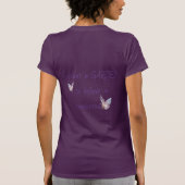 Inspirerend tuinprijs met Butterfly T-Shirt (Achterkant)