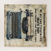 Inspirerend Typewriter Puzzel (Horizontaal)