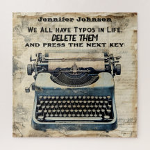 Inspirerend  Typewriter Puzzel