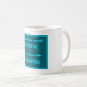 Inspirerend Typografie Awakend Quote Koffiemok (Voorkant rechts)