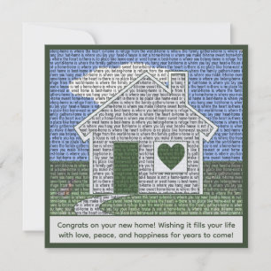 Inspirerend typografie en felicitaties voor een ni