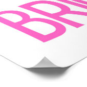 Inspirerend typografie kunst - Rise Above Shine Poster (Hoek)