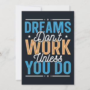 Inspirerend typografie ontwerp kaart