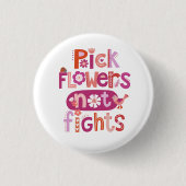 Inspirerend typografie Quote Ronde Button 3,2 Cm (Voorkant)