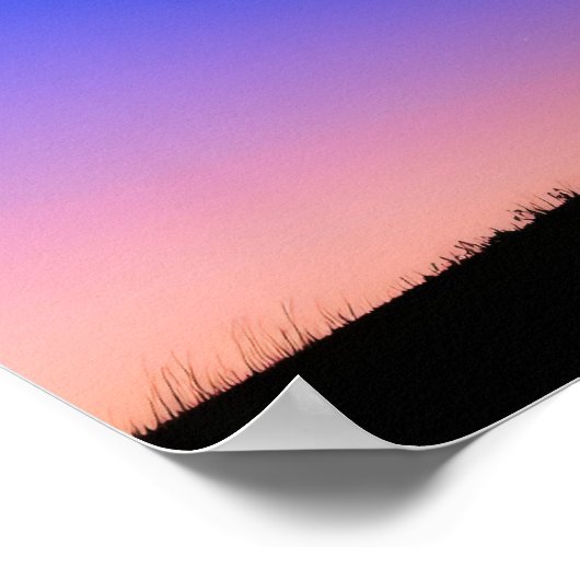 Inspirerend Typografie Wall Art Poster (Hoek)