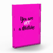 Inspirerend U bent geen Mistaking Quote Fotoblokken (Links)