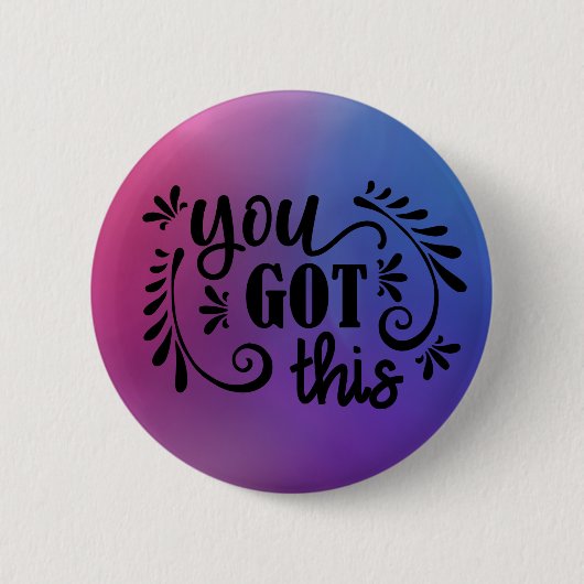 Inspirerend | U hebt dit Ronde Button 5,7 Cm (Voorkant)