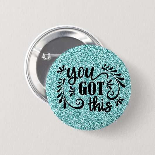 Inspirerend | U hebt dit Ronde Button 5,7 Cm (Voorkant /achterkant)