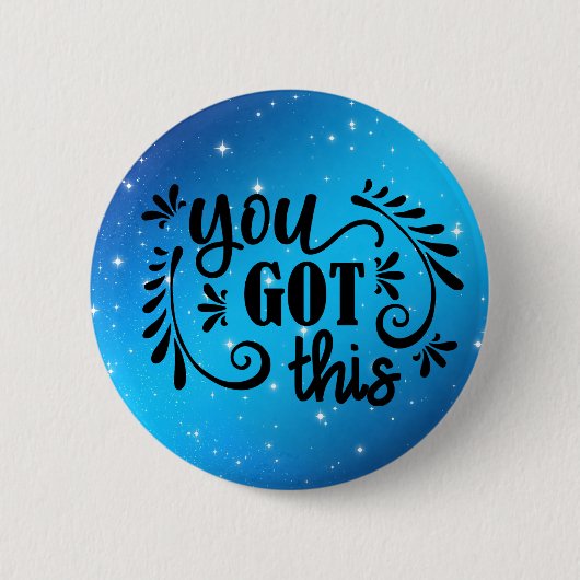 Inspirerend | U hebt dit Ronde Button 5,7 Cm (Voorkant)
