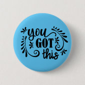 Inspirerend | U hebt dit Ronde Button 5,7 Cm (Voorkant)