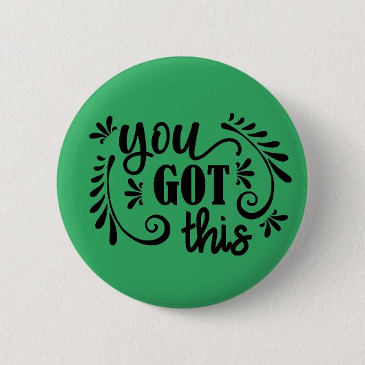 Inspirerend | U hebt dit Ronde Button 5,7 Cm (Voorkant)