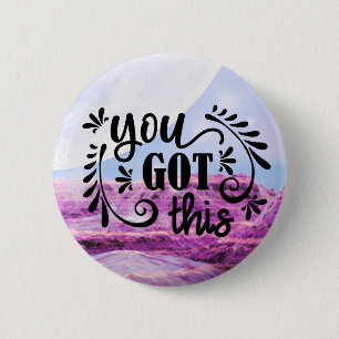 Inspirerend U hebt dit Ronde Button 5,7 Cm