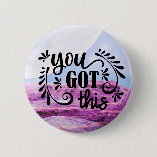 Inspirerend | U hebt dit Ronde Button 5,7 Cm (Voorkant)