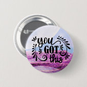 Inspirerend | U hebt dit Ronde Button 5,7 Cm (Voorkant /achterkant)
