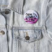 Inspirerend | U hebt dit Ronde Button 5,7 Cm (In situ)