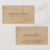 Inspirerend  ultra-thin Luxe Creative Visitekaartje (Voorkant / Achterkant)