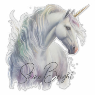 Inspirerend Unicorn Sticker