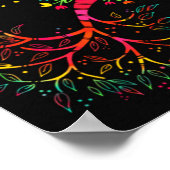 Inspirerend uniek doe aan anderen poster (Hoek)